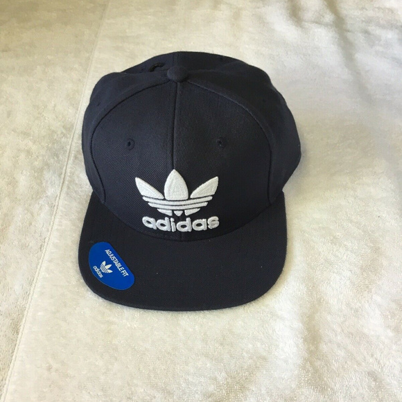 adidas men's originals snapback flatbrim cap